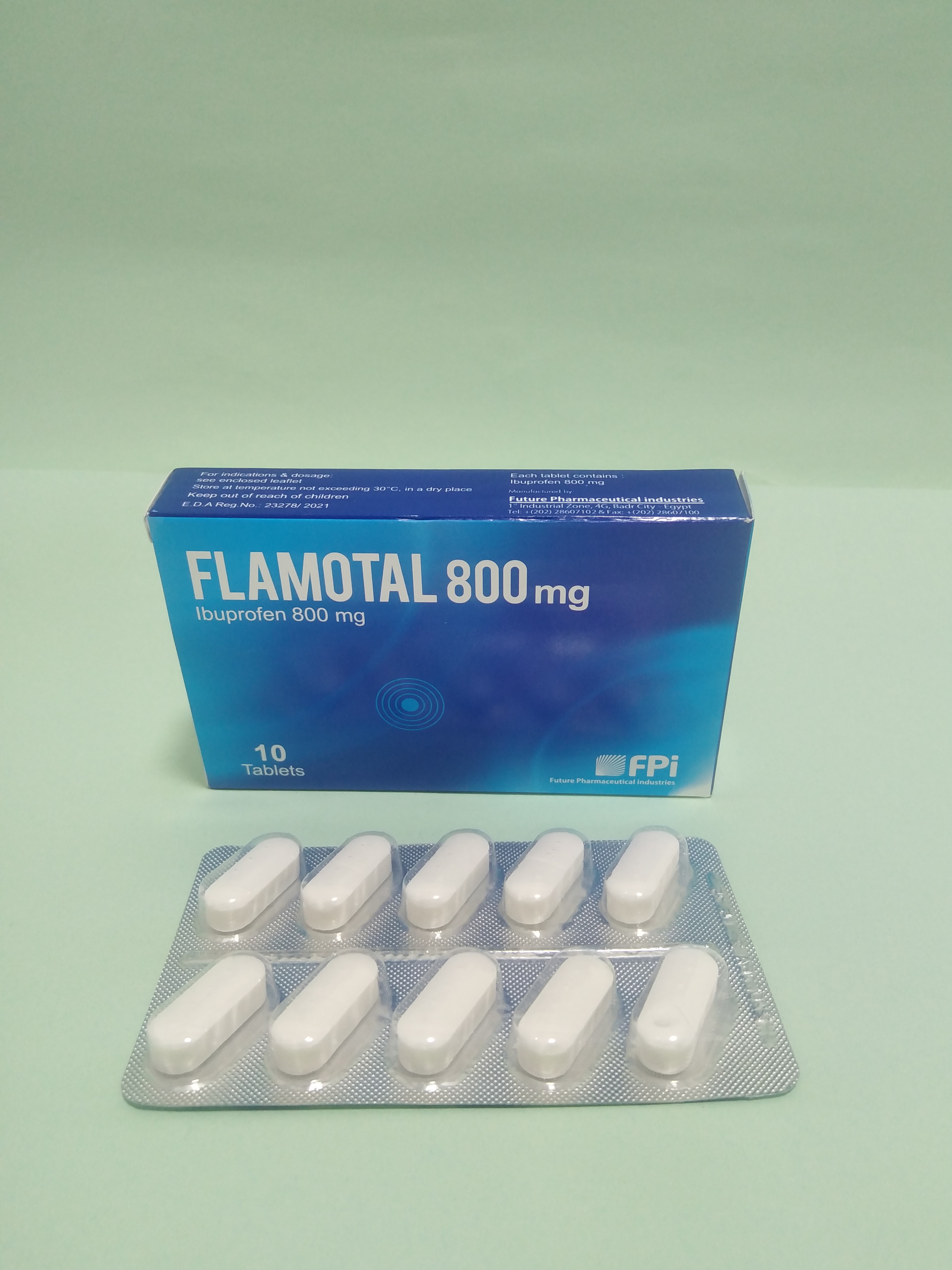 Фламотал 800 мг 10 таблеток